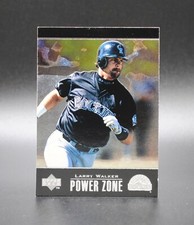 1998 Upper Deck Special F/X LARRY WALKER Power Zone Foil insert card #PZ17