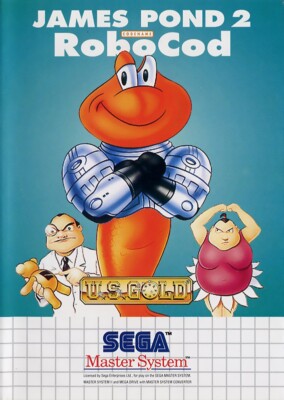 SEGA Master System Spiel - James Pond 2: Codename RoboCod mit OVP