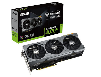 ASUS TUF NVIDIA GeForce RTX 4070 Ti OC Edition 12GB  Graphics Card