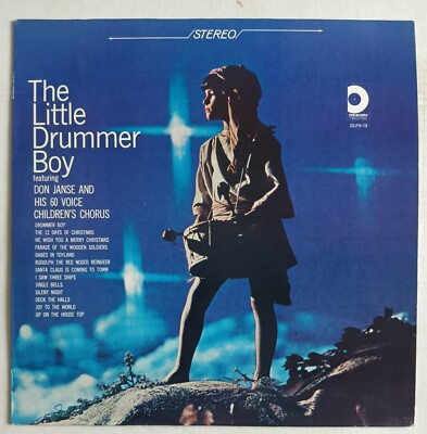 Don Janse and His 60 Voice Children's Chorus The Little Drummer Boy Record LP