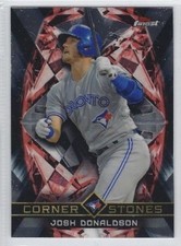 Josh Donaldson 2018 Topps Finest Baseball CORNERSTONES Insert #FC-JD Blue Jays