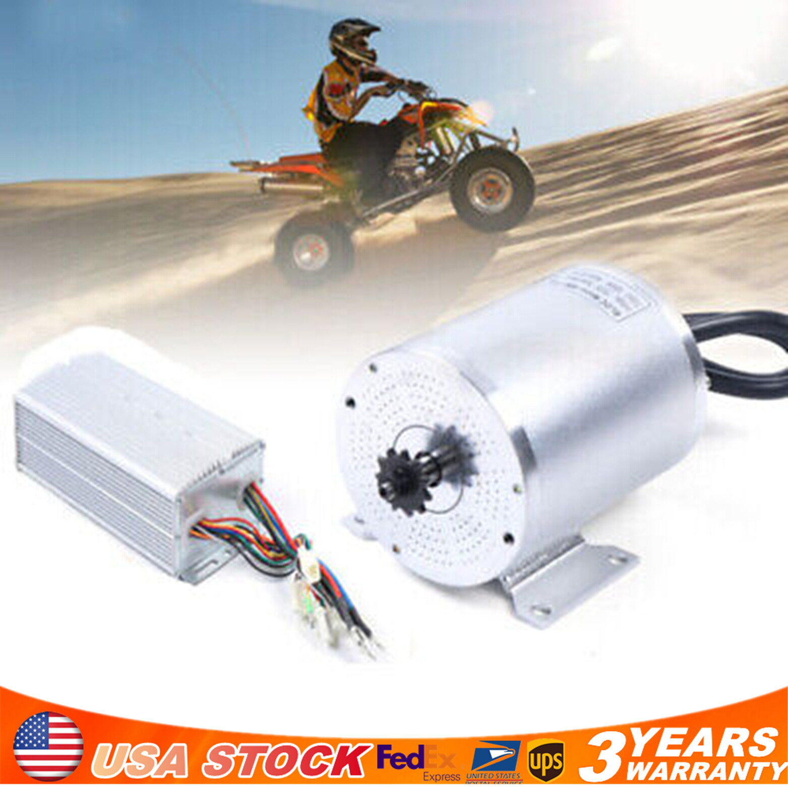 3000W 72V Electric Bike Conversion Kit BLDC Brushless Motor For E-Bike Scooter