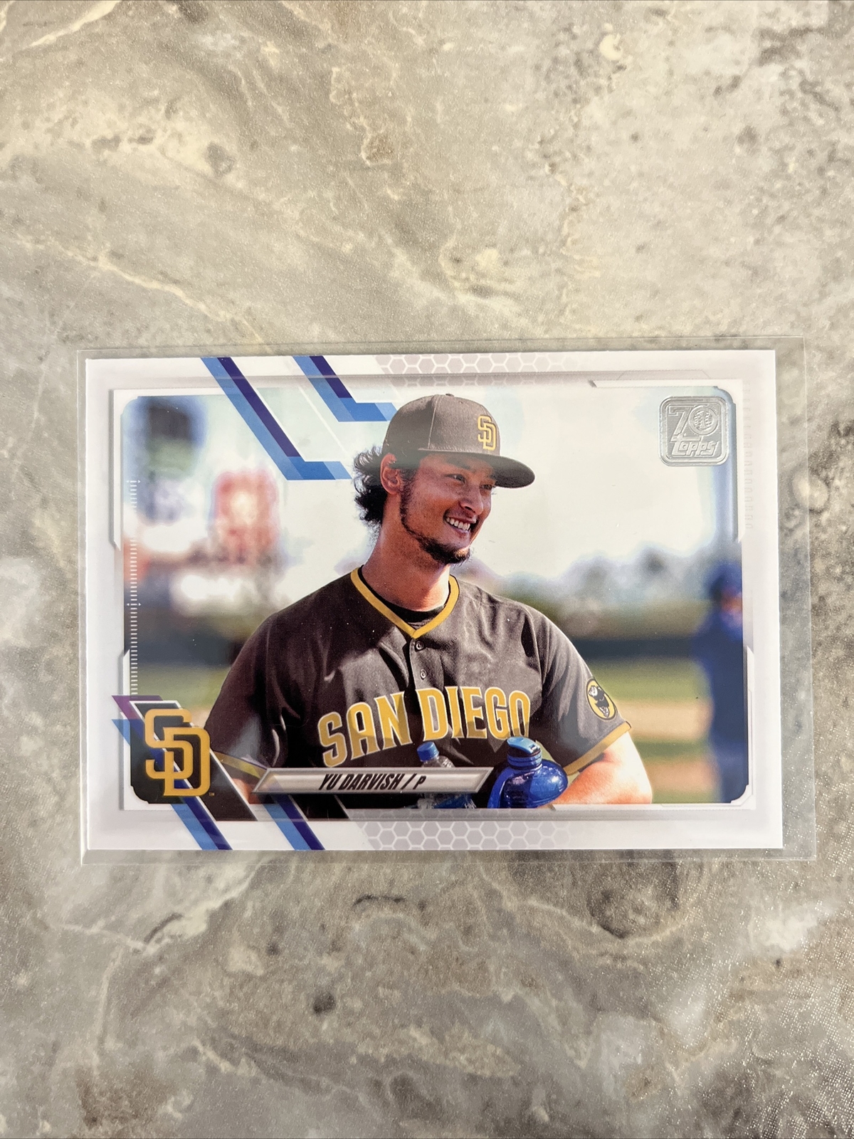 2021 Topps Series 2 Yu Darvish Variation SP #357 San Diego Padres