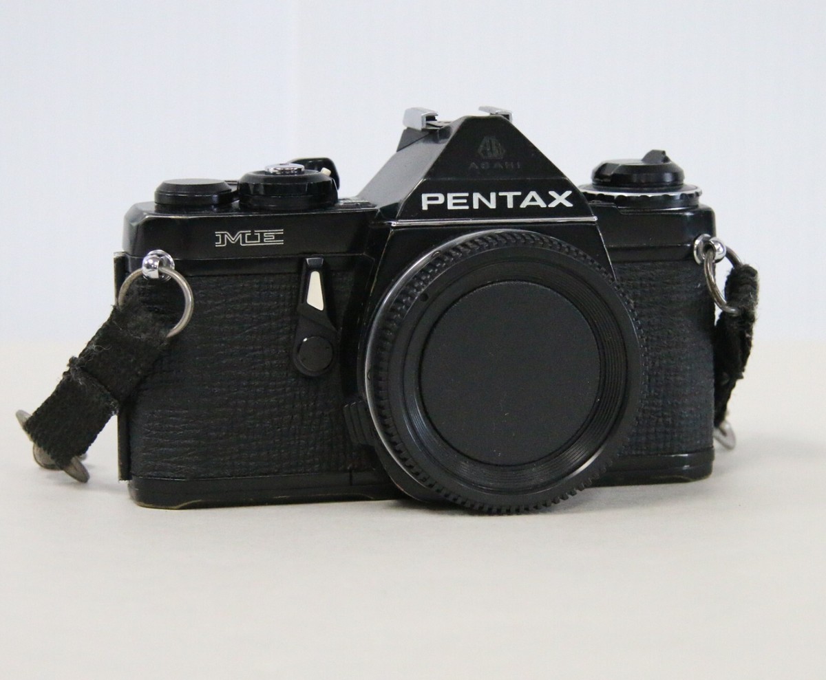 VINTAGE Asahi Pentax ME 35mm SLR Film Camera Body Only Black