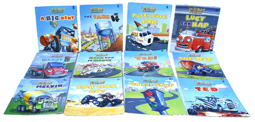 Jon Scieska's TRUCKTOWN ON READING STREET - Homeschool Classroom - Lot of 36 - Picture 3 of 9