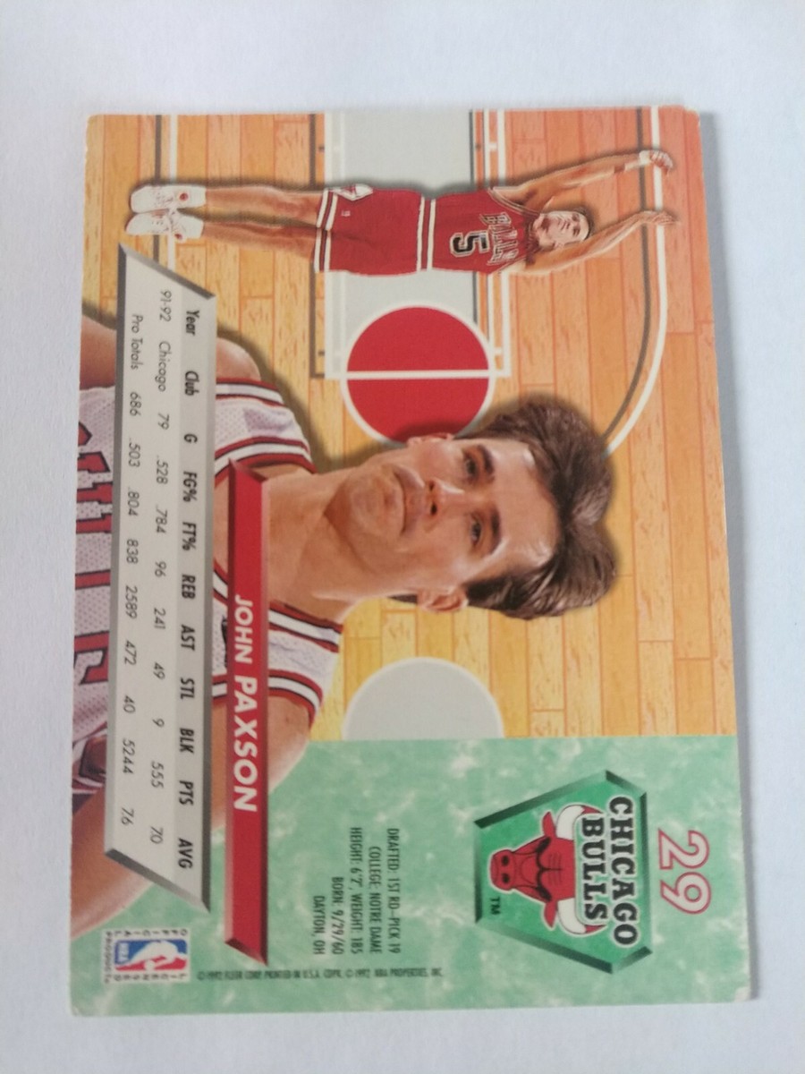洋楽 john herald/original US PRESSING promo John Paxson Chicago Bulls 1985-94 Color 8x10 B | eBay