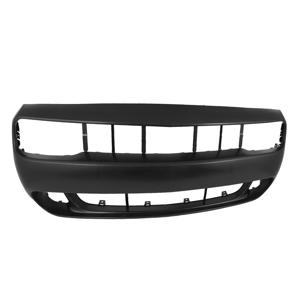 Front Bumper Cover Kit Fit 2008-2014 Dodge Challenger Hellcat Style SRT Foto 2 de 4