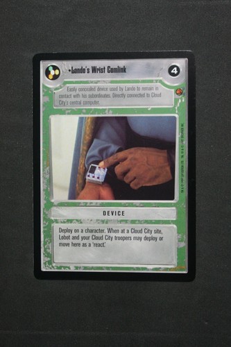 Decipher Star Wars CCG * Cloud City * Common/ Uncommon Single Cards - Picture 60 of 100
