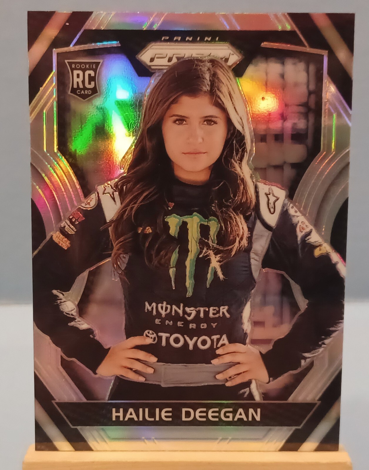 2018 PANINI PRIZM HAILIE DEEGAN SILVER FIRST RC REFRACTOR MONSTER XFINITY