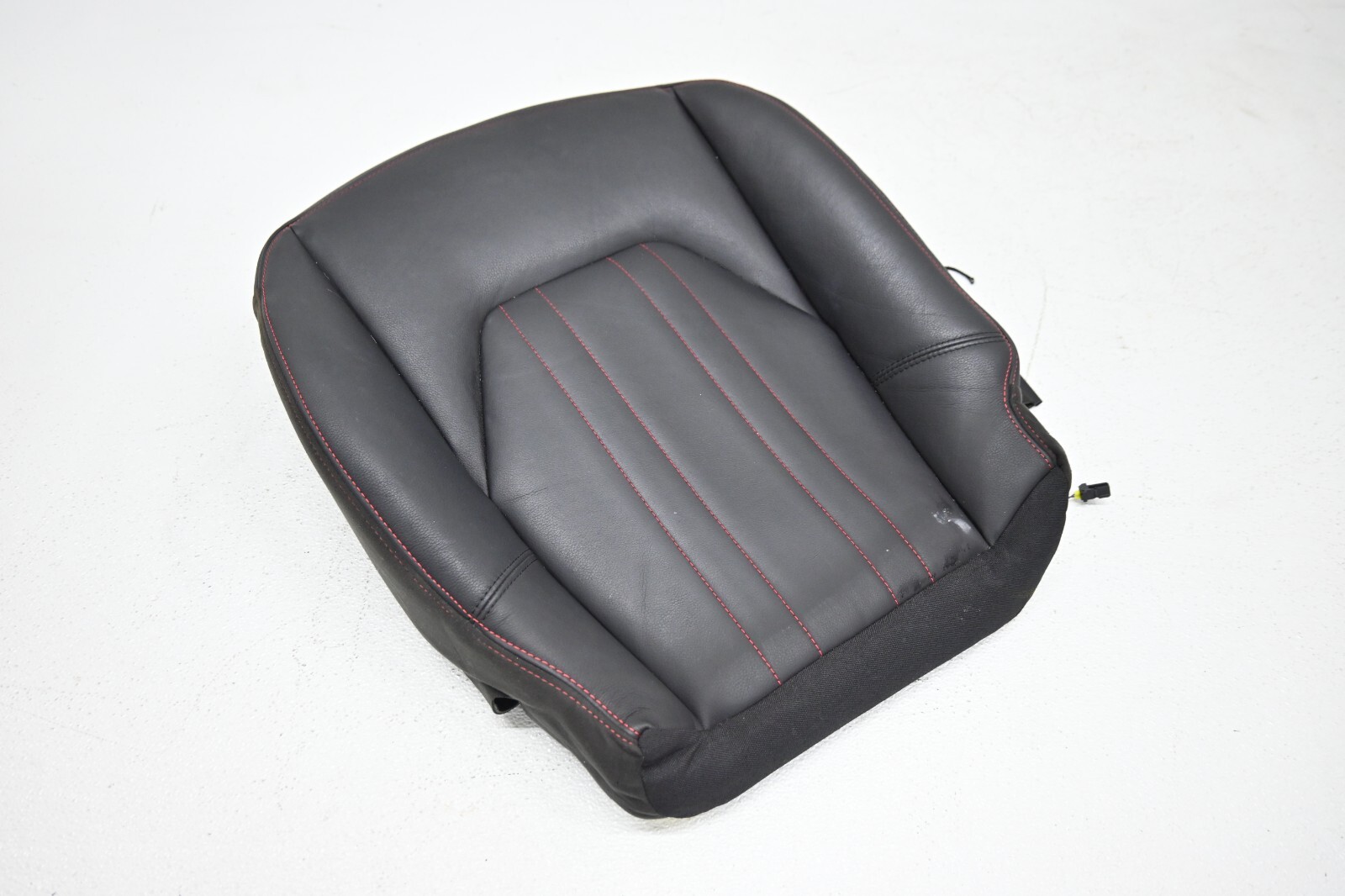 ⭐ 14-21 Maserati Ghibli Front Right Lower Bottom Seat Leather Cushion Black Oem