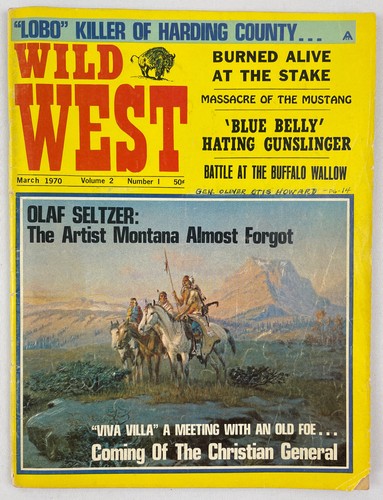 Wild West Magazine, December 1969 & March 1970, VNTG Western History, Lot of 2 - Picture 5 of 7