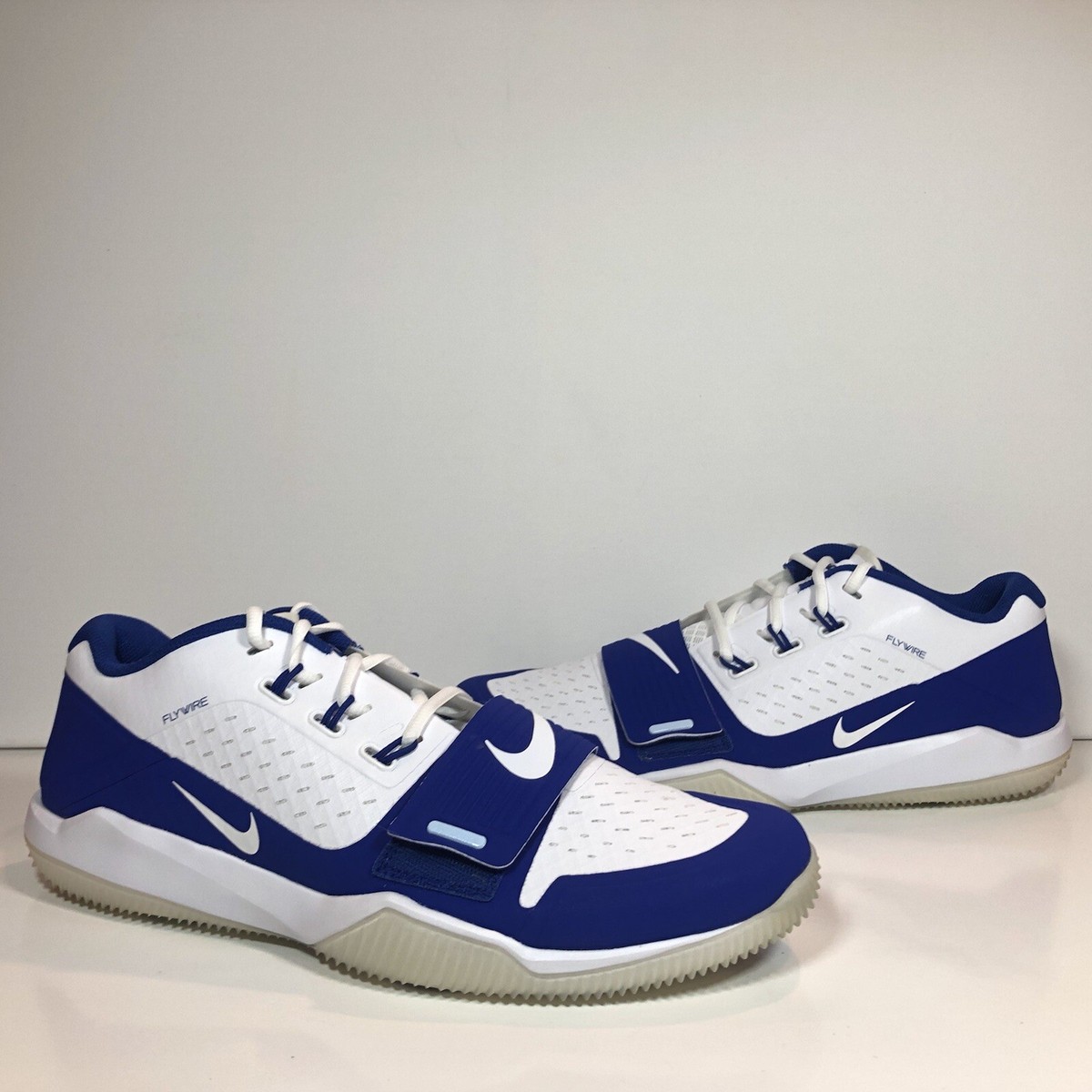 Nike Alpha Menace Turf Low Football Cleats White/Blue BV3997-101 Men Size 15 NEW Nike Alpha Menace Turf Low Football Cleats White/Blue Men main image 3