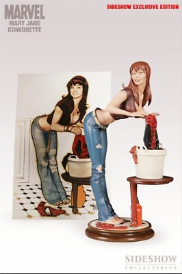 Marvel Sideshow Mary Jane Comiquette Exclusive Figure Statue