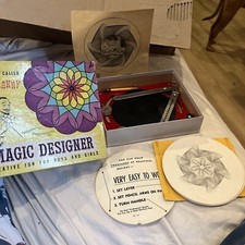 Vintage Hoot-Nanny The Magic Designer Spirograph Art Toy