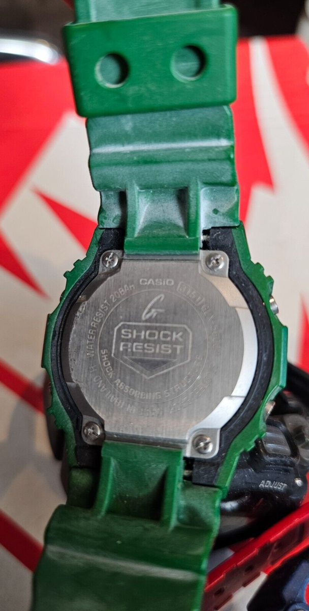 RARE Casio G-SHOCK module 3151 GLX-5600A GREEN Digital Wrist