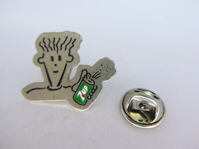 Pin's Pins Pin Badge - 7 UP / KOHLENSÄUREHALTIGES GETRÄNK / SOFTDRINK / FIDO DIDO - 3