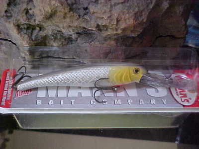 Mann's Textured Stretch 15+ BIGFISH Deep Cast/Troll Lure T15-84H GREY GHOST  HOLO 