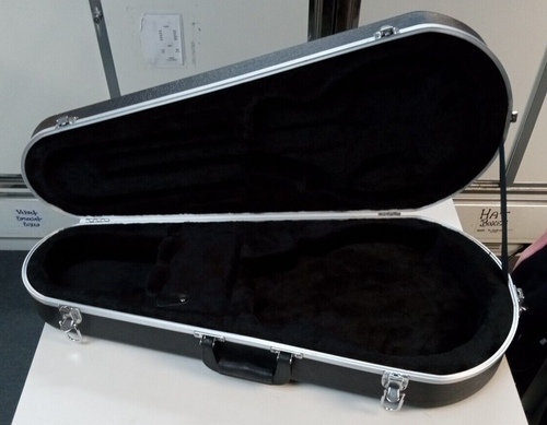 PLASTIC Hard Shell Mandolin Case For F And A Style Mandolins New TRAVEL - Picture 7 of 15