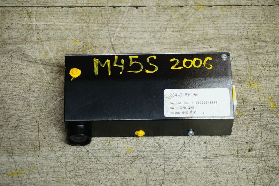 2006-2007 INFINITI M45S 4.5L FAIXA FRONTAL MANTER SISTEMA DE AVISO DE PARTIDA CÂMERA FABRICANTE DE EQUIPAMENTO ORIGINAL - Imagem 3 de 4