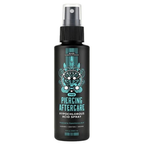 Base Labs Piercing Aftercare Hypochlorous Acid Spray - For All Body Piercings - product listing photo