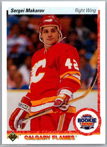 Sergei Makarov #336 1990 Upper Deck card
