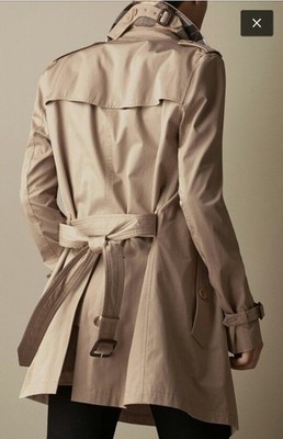 Burberry Kensington Honey Trench Coat Mid US38 | eBay