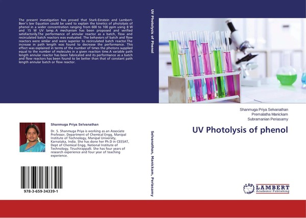 Shanmuga Priya Selvanathan (U. A.) | UV Photolysis Of Phenol | Taschenbuch-image