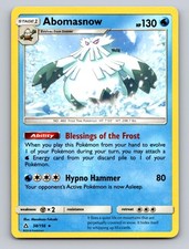 ABOMASNOW 38/156 R ULTRA PRISM POKEMON NM