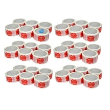 36 X Silent Adhesive Tape Roll Warranty Seal E-Commerce Packaging
