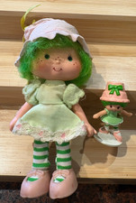 1979 Kenner Strawberry Shortcake Lime Chiffon Doll and PVC Figurine