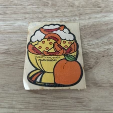 Vintage CTP Matte  Very Rare Peach Sundae SCRATCH AND SMELL wording