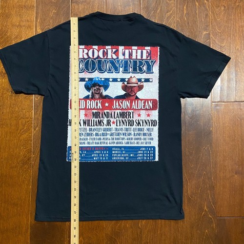 Fruit Of The Loom Kid Rock Jason Aldean Rock The Country Tour Konzert T-Shirt Herren M - Bild 8 von 8