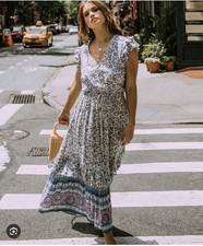 Spell & the Gypsy Collective Dahlia Midi  Dress Small