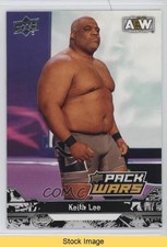 2023 AEW All Elite Wrestling Silver Foil Pack Wars Keith Lee #68 READ 1h72