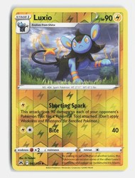 Luxio 042/159 Crown Zenith Reverse Holo Uncommon
