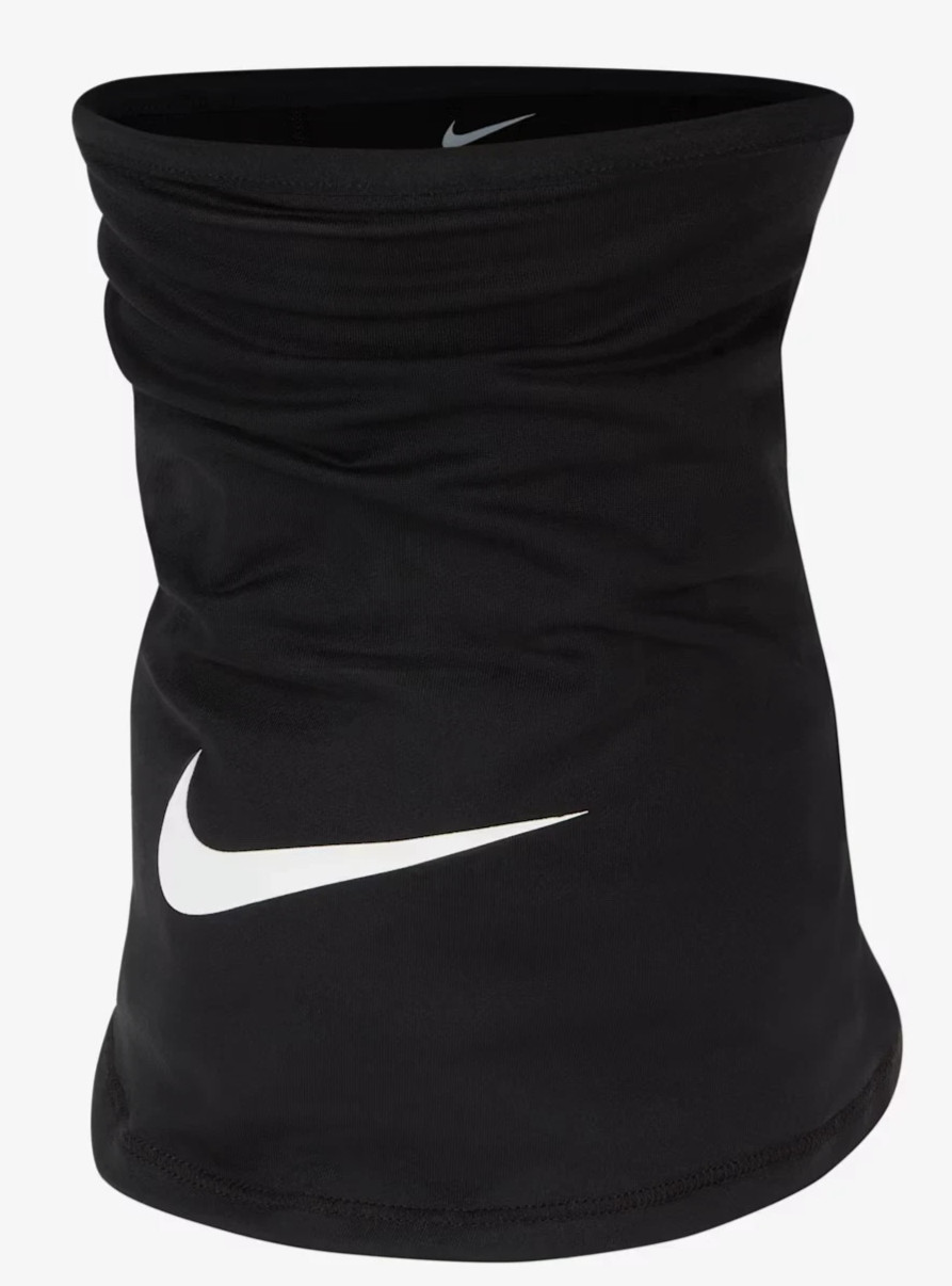 Nike Dri-Fit Black NeckWarmer Wrap Scarf Winter Warrior Snood Football - Onesize