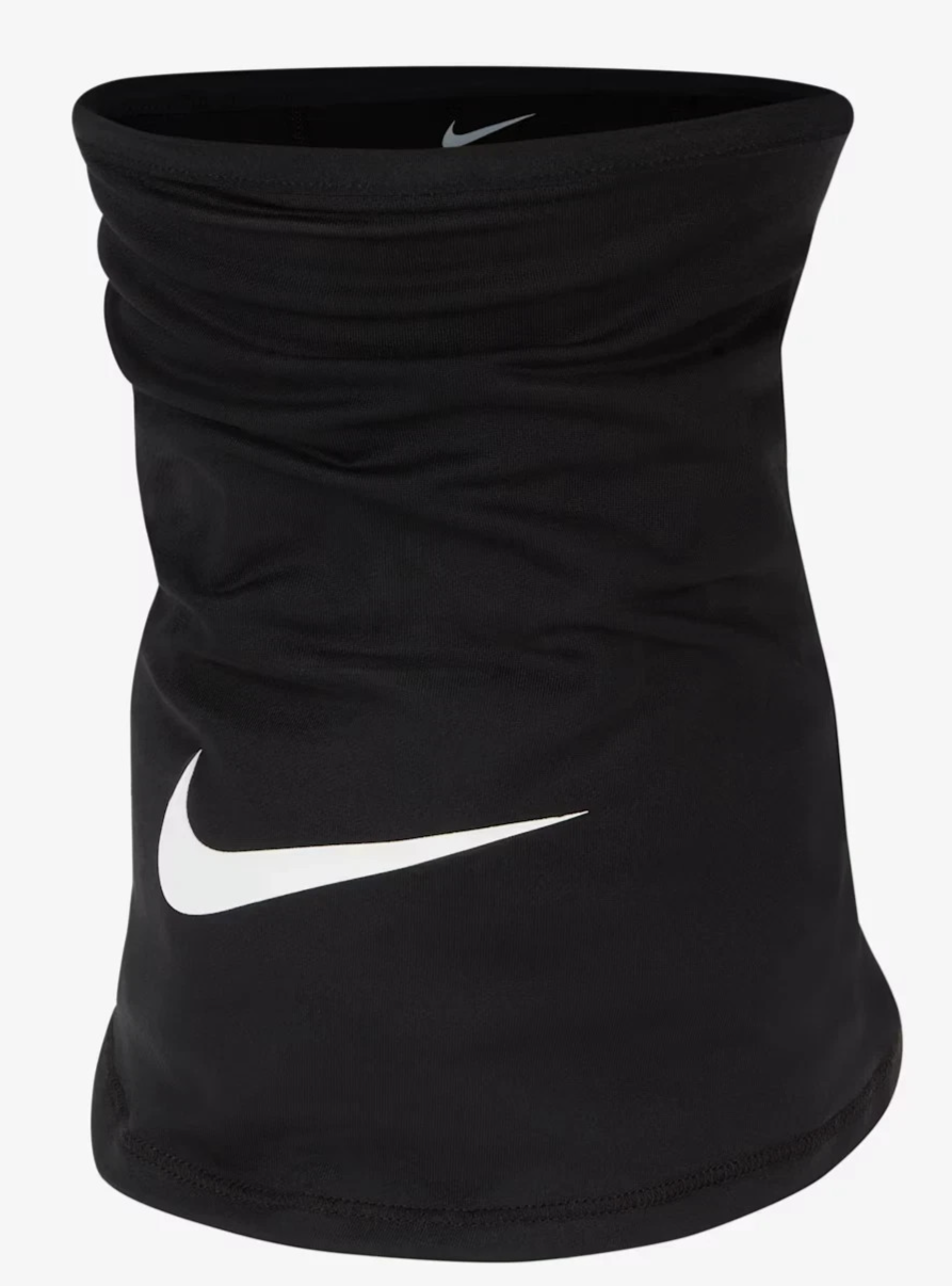 Nike Dri-Fit Black NeckWarmer Wrap Scarf Winter Warrior Snood Football - Onesize