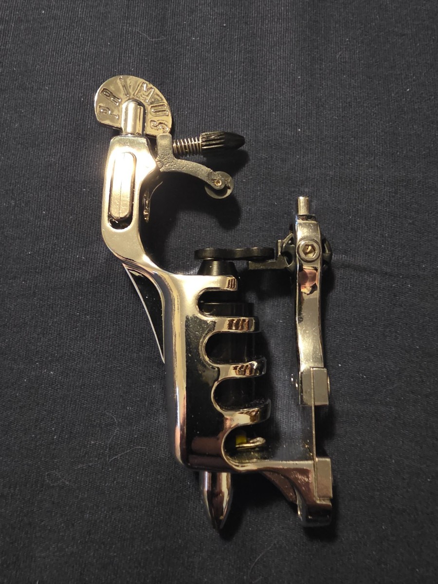 PRIMUS tattoo machine タトゥーマシン 刺青 彫師 PRIMUS Titanium Alloy Rotary Motor Tattoo Machine Gun Silver NEW