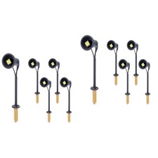 2 Count Mini Spotlights for Displays Micro Led Models Train Table Small Scale