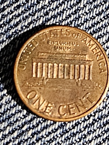 1995 Penny Errors No Mint Mark, Struck Off Center, Close AM - Picture 7 of 12