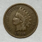 1906 Indian Head Cent Penny Good+