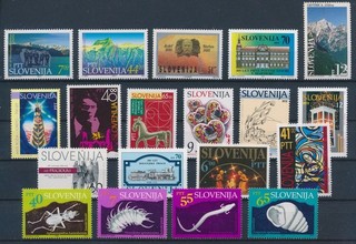 LT18123 Slovenia 1993 selection of nice stamps fine lot MNH
