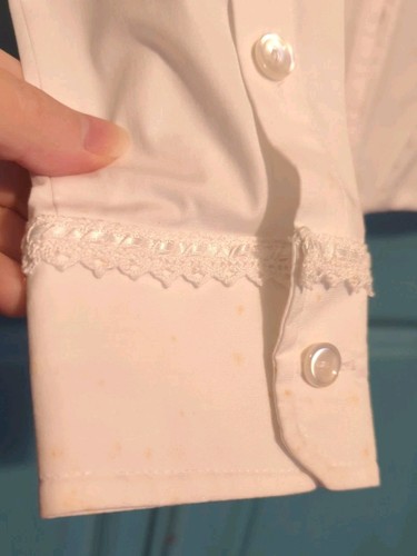 Corseted & Boned Blouse Size 12 Chest 38" Steampunk* See Details* - Picture 6 of 19