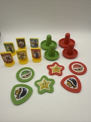 Epoch Games Super Mario Brothers Air Hockey Game Replacement Pieces 