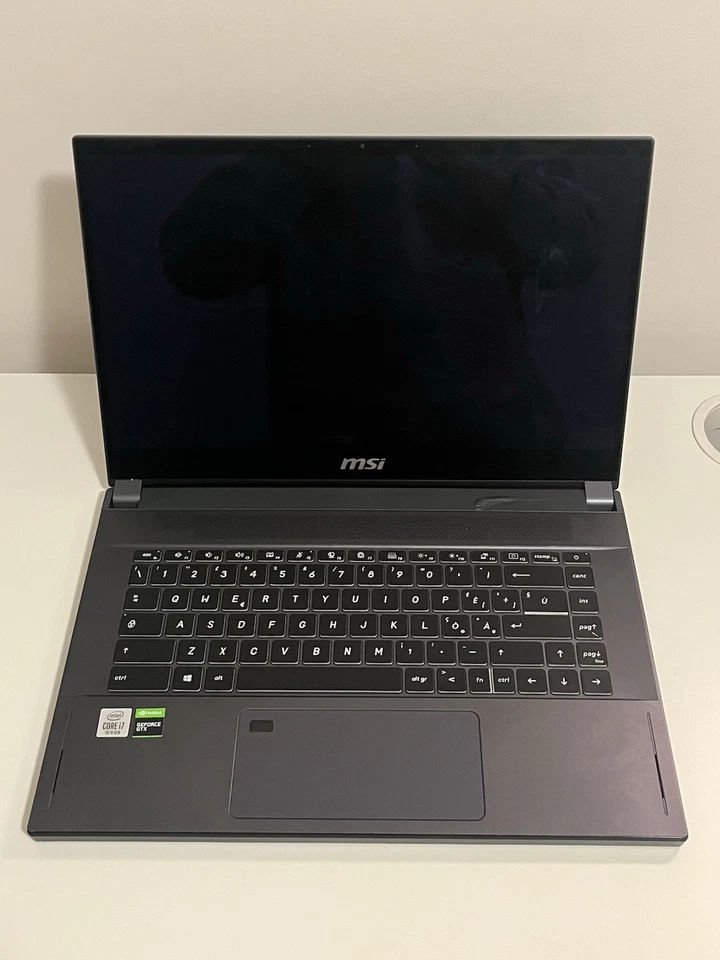 MSI Creator 15 A10SDT, NVIDIA GTX 1660Ti 6GB, Intel I7 10th Gen, 16GB RAM - Image 3 of 4