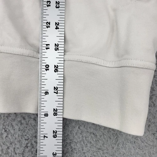 Converse Track Jacket Mens XL White Full Zip Pockets image 11