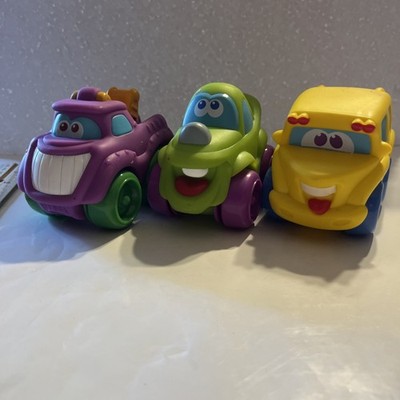 Hasbro Tonka Chuck & Friends Toy Trucks Lot Of 3 Preschool Cars 2004