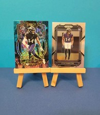 🔥Kyle Hamilton🔥 2022 Select Rookie Cosmic Prizm & Prizm Base (2) Card RC Lot