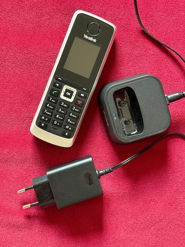 Yealink SIP-W52H Kit d'extension combiné avec chargeur SIP IP pour W52P