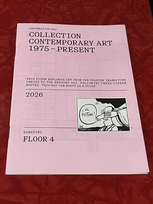 REINA SOFIA NATIONAL ART CENTER MUSEUM - MADRID SPAIN FLOOR 4 MAP & GUIDE 2026